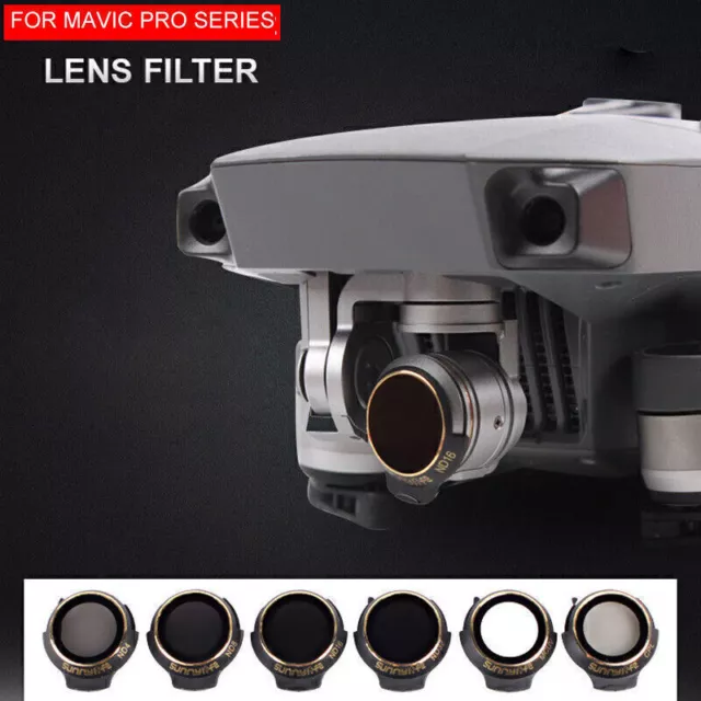 For DJI MAVIC PRO/PLATINUM Drone Gimbal Camera Lens Filter HD ND4/8/16/32 CPL UV