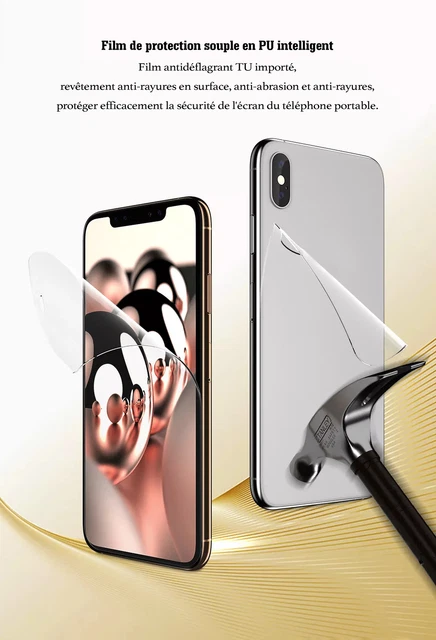 Film de Protection d'écran HYDROGEL pour Redmi (Tous les modèles) - [3 Pièces] S