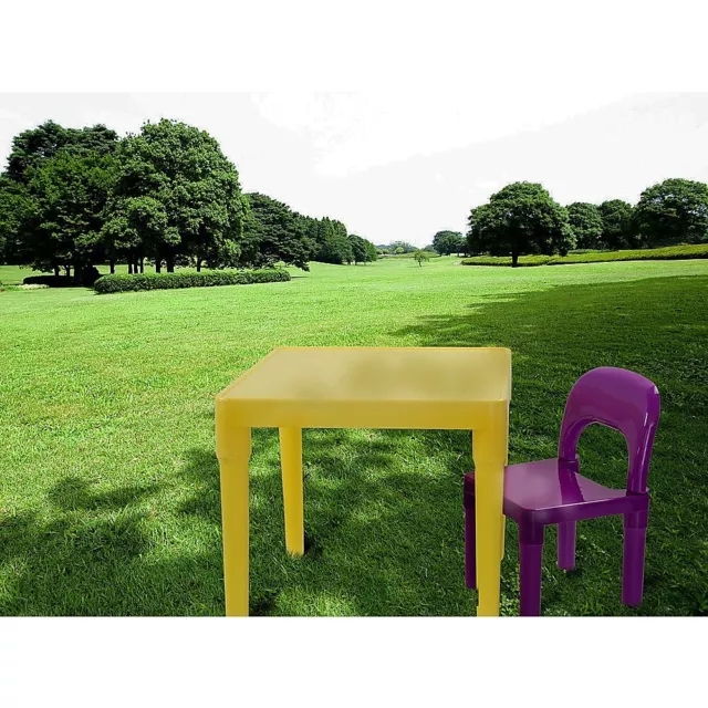 Kids Table and Chairs Play Set Toddler Child Toy Activity Furniture In-Outdoor 2