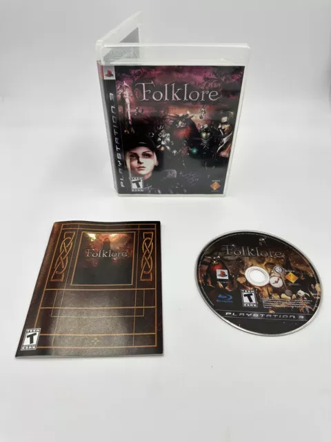 Folklore (Sony PlayStation 3, 2007) PS3 Complete w/ Manual