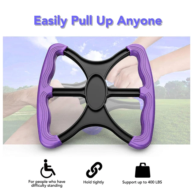 (Viola) Supporto Sollevatore Dispositivo Sollevatore Piedi Ausilio Ergonomico Lavabile Senza Slip