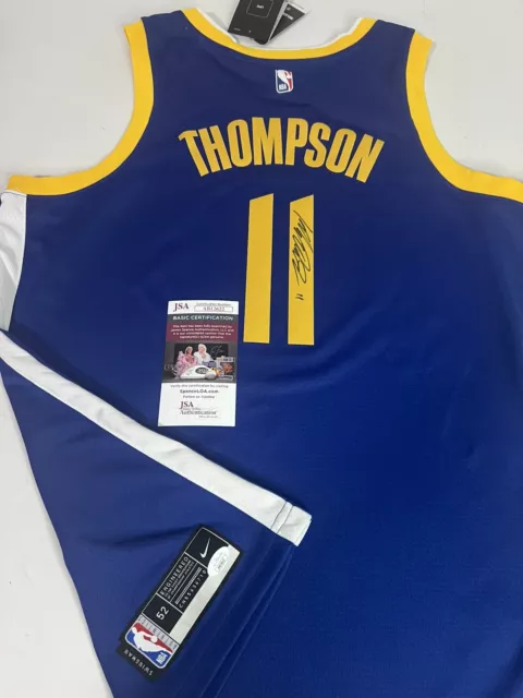 Klay Thompson Signed Warriors The Bay City Edition Nike Jersey (Fanatics  Hologram)