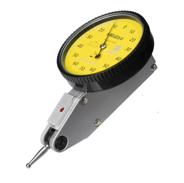 Mitutoyo Dial Test Indicator Horizontal Type 0.14mm 0.001mm 8mm Stem 513-401-10E