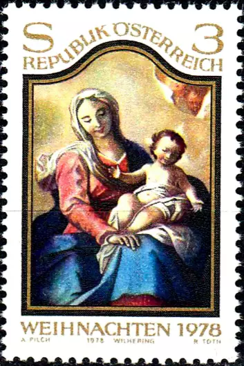 Austria 1978 Christmas WILHERING Religion Madonna & Child 1v MNH