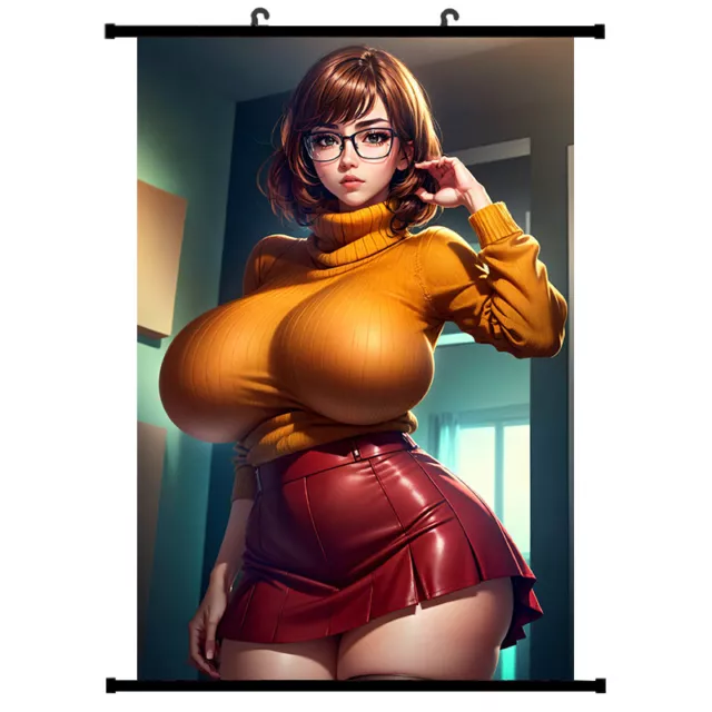 Pop Anime Game Poster Velma Wall Scroll Poster 60x90cm Home Decor Hot