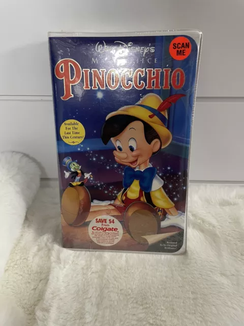 Pinocchio (VHS, 1993, Special Edition) sealed new never opened