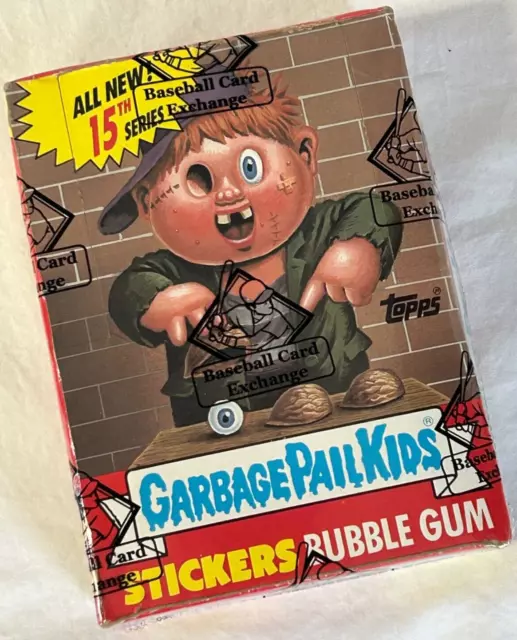 BBCE NON-DIECUT Topps Garbage Pail Kids 15th Series 15 GPK 48 Wax Pack OS15 BOX