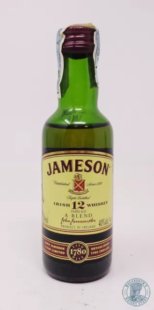 Miniature / Mignon Irish Whiskey JAMESON 12yo