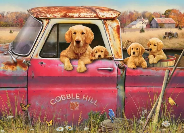 Cobble Hill Puzzles Cobble Hill Farm 1000 piece jigsaw puzzle