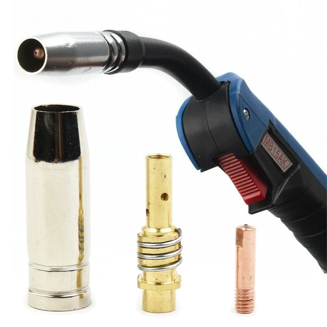 Lot De 5 Capuchons Arrière TIG 57Y04 Pour Torches WP-17, WP-18, WP-26 - En Cuivre, Durable, Soudage Précis