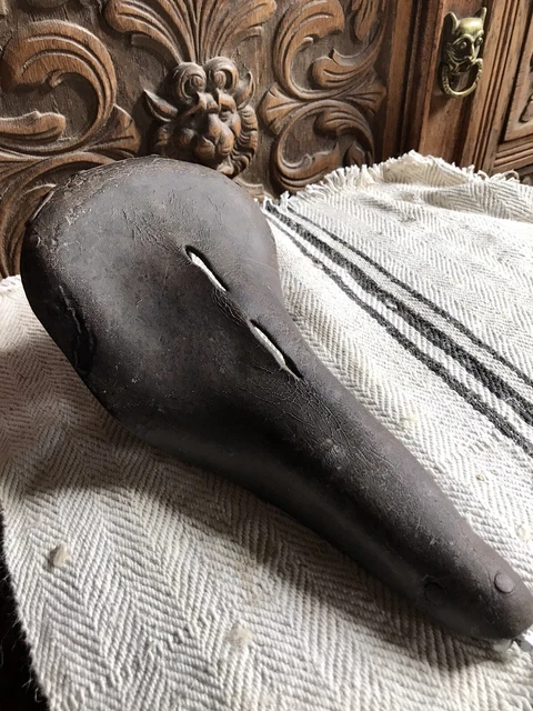 Selle vélo course vintage IDEALE Speciale Compétition en cuir 1960-80, marron - Équipements vélos