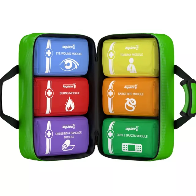 NEW Modulator First Aid Kit Modules Soft Pack Bag Work Travel Family COMPLIANT