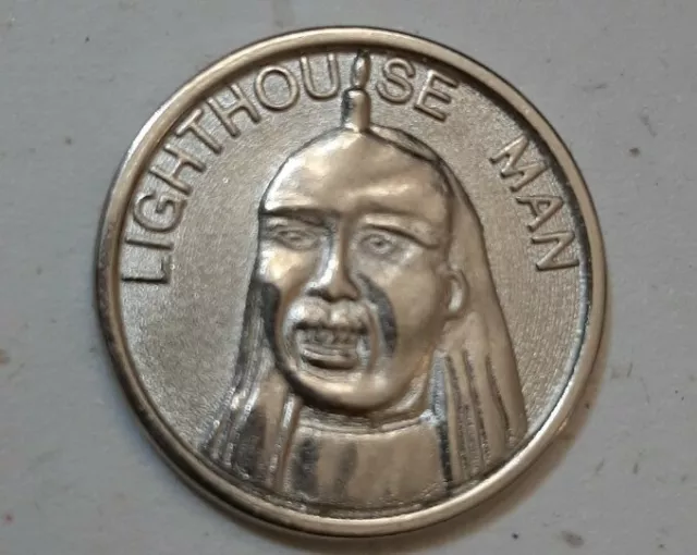 Lighthouse Man 2 Sided Token Medal Ripleys Magic Coin Rare