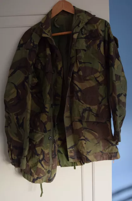 British DPM camo combat smock 1968 pattern Falklands era named Lt Col Higham ADC