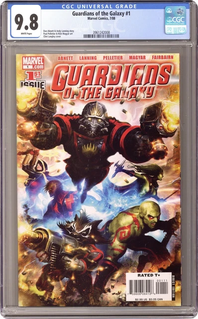 Guardians of the Galaxy 1A 1st Printing CGC 9.8 2008 3961242008