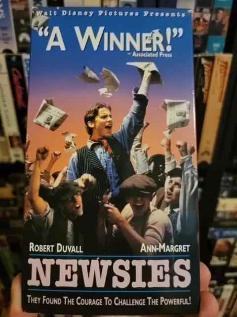 Newsies 1992 VHS Rare Hard To Find Original Release Version