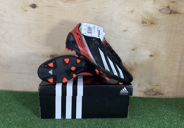 ADIDAS ADIZERO F10 FG Messi Q3369 Botas Negras Botines Hombre