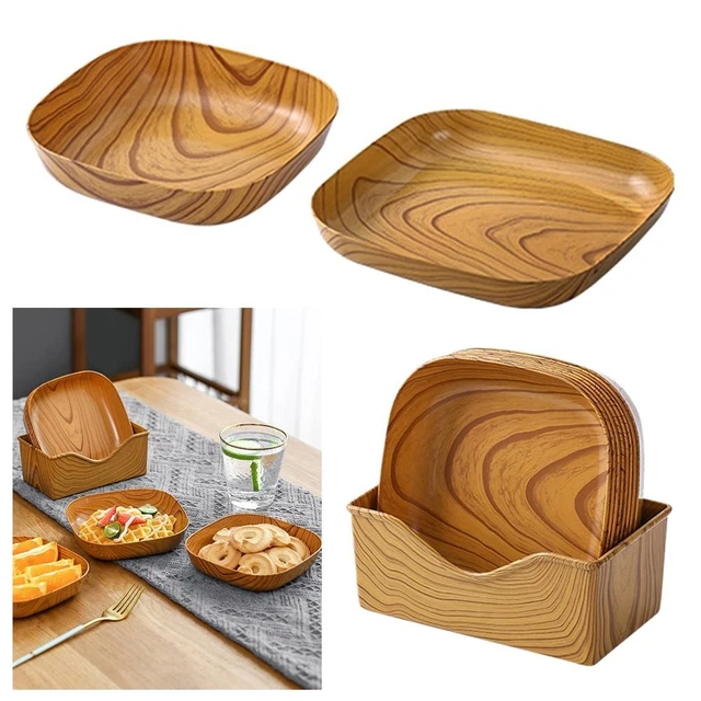 Spuck Hueso Plato Snack Plato De Almacenamiento Plato Pastel
