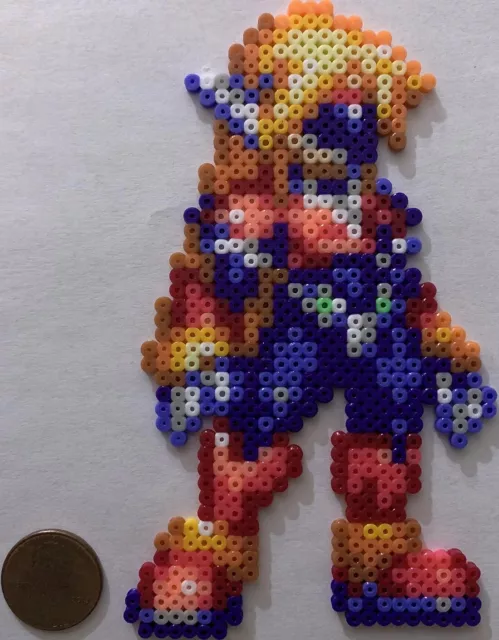 Sonic the Hedgehog Mini Bead Sprite Perler Artkal Pixel Art Retro