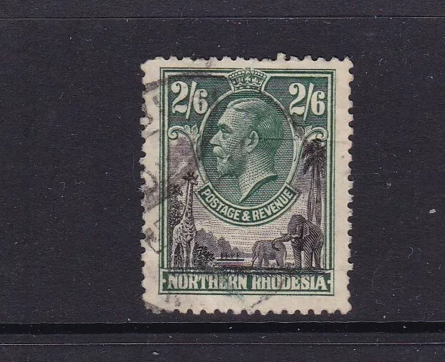 Northern Rhodesia - SG 12 - g/u - 1925/9 - 2s 6d black & green - KGV