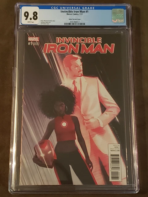 Invincible Iron Man #1 (CGC 9.8) - Jeff Dekal 1:25 Variant - Riri - Sold Out!