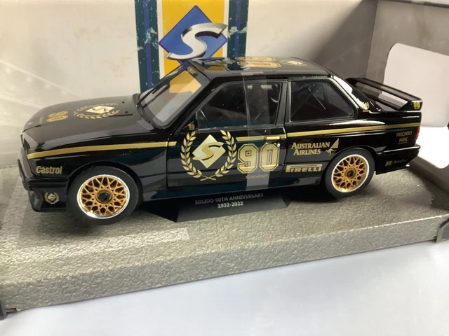 BMW M3 E30 Edition limitée 90 TH anniversaire 2022  SOLIDO 1/8