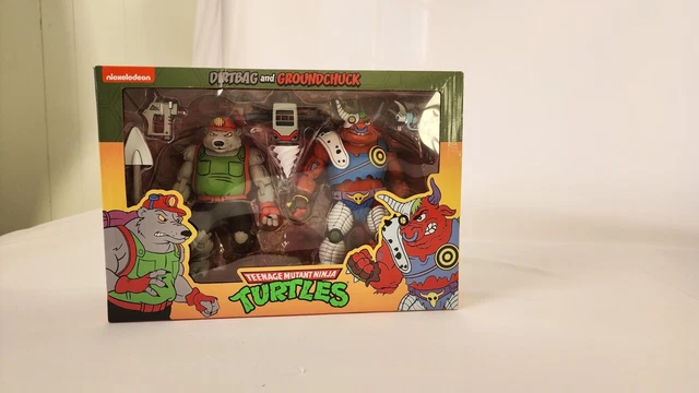 NECA Teenage Mutant Ninja Turtles Dirtbag and Groundchuck Action Figure