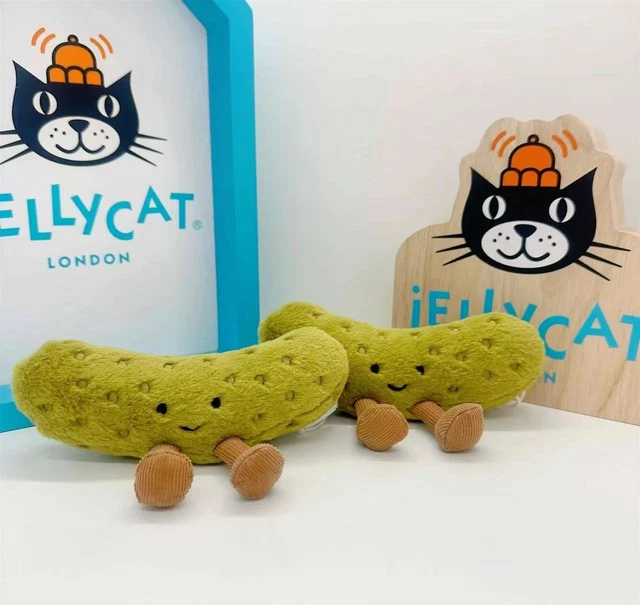 JELLYCAT AMUSEABLES PICKLE Plush Toy With Tags Pickle Dolls Authentic jellycat-amuseables-pickle-plush-toy-with-tags-pickle-dolls-authentic