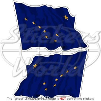 Alaska SCUDO USA Stati Uniti 100mm Auto Adesivi Vinile Sticker 