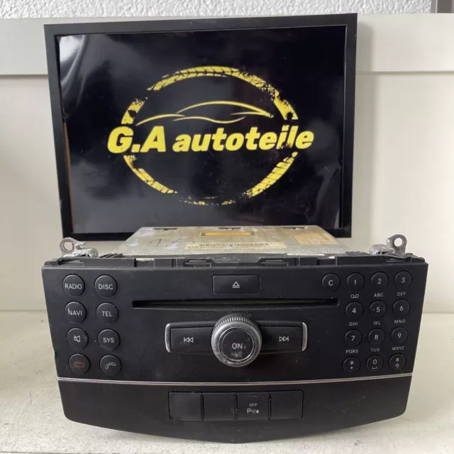 Mercedes-Benz W204 Navigation GPS Navi Radio A2048708990