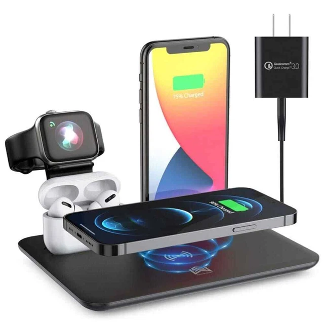 Three-in-one Wireless Charging Folding Bracket