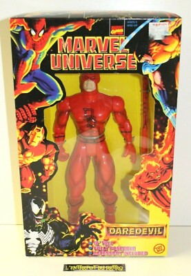 ToyBiz figurine MARVEL UNIVERSE DAREDEVIL + TOY BIZ 1997 NEUF 