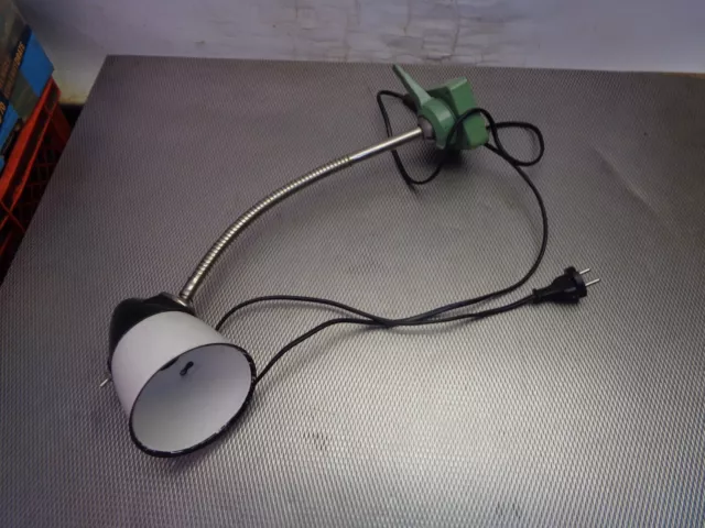 CCCR  Schreibtischlampe Werkstatt Lampe  Gelenklampe alt antik