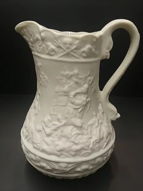 Vintage Portmeirion England Parian Ware White Bisque Creamer