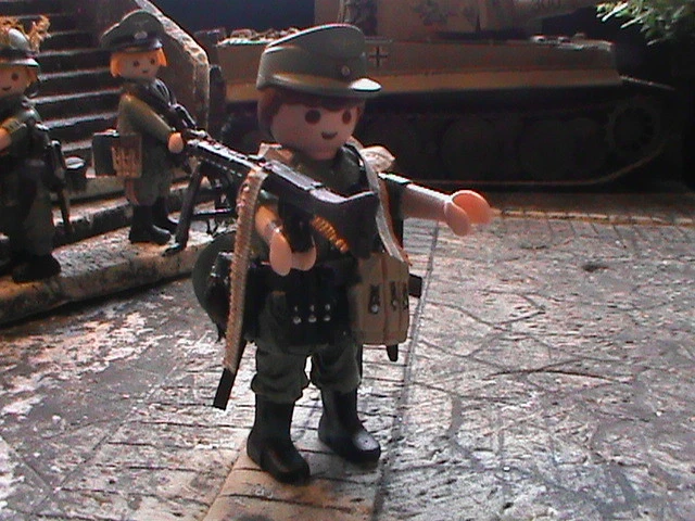 PLAYMOBIL CUSTOM SUBOFFICIER 658 Ostbataillon (1943-1944) Ref-0451 Bis ...
