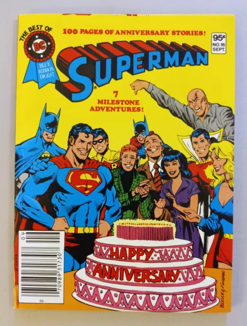 Best Of Dc Blue Ribbon Digest #16, Superman, Fn-Vf, Bronze Age, 1981
