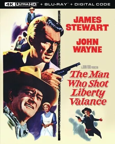 The Man Who Shot Liberty Valance [New 4K UHD Blu-ray] With Blu-Ray, 4K Masteri