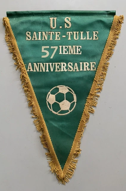 Fanion Vintage US Thuir - Club Supporter US Thuir - Objet Collection Football