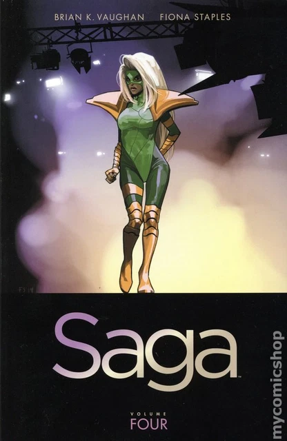 Saga TPB #4-1ST FN 2014 Stock Image