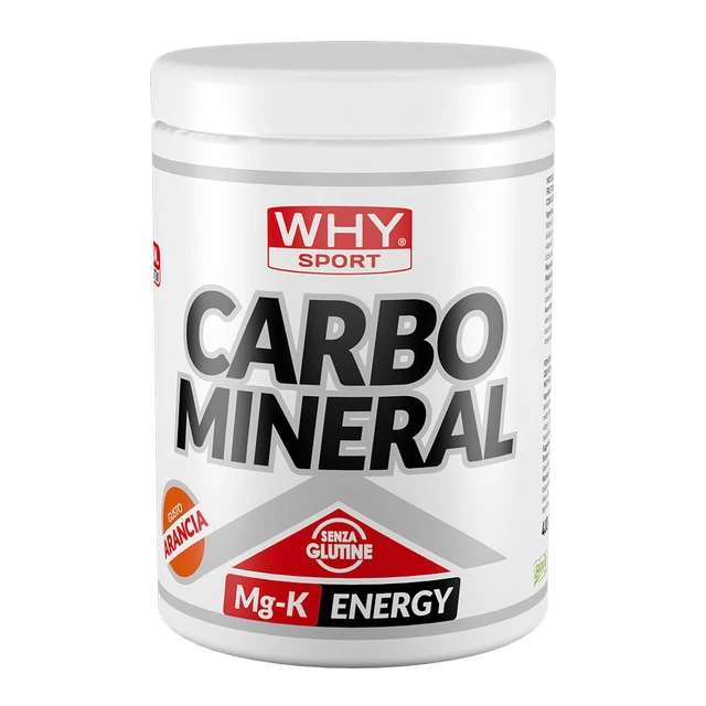 WHY SPORT Carbo Mineral Orange 400g - Mdh : 30-06-2024