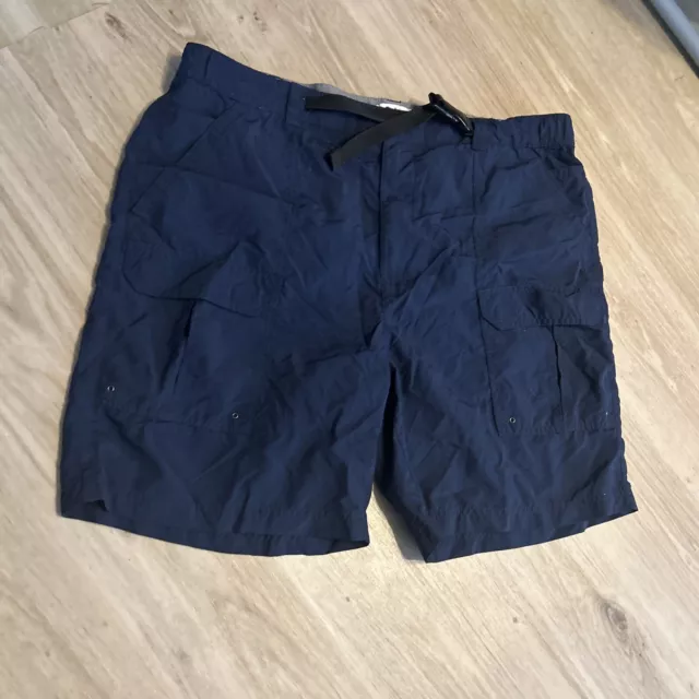 Croft & Barrow Dark Blue Cargo Shorts Mens Size 42