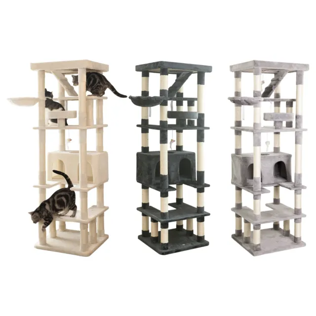 Multisize Cat Tree Tower Condo Activity Center Cat Furniture Play Rest House