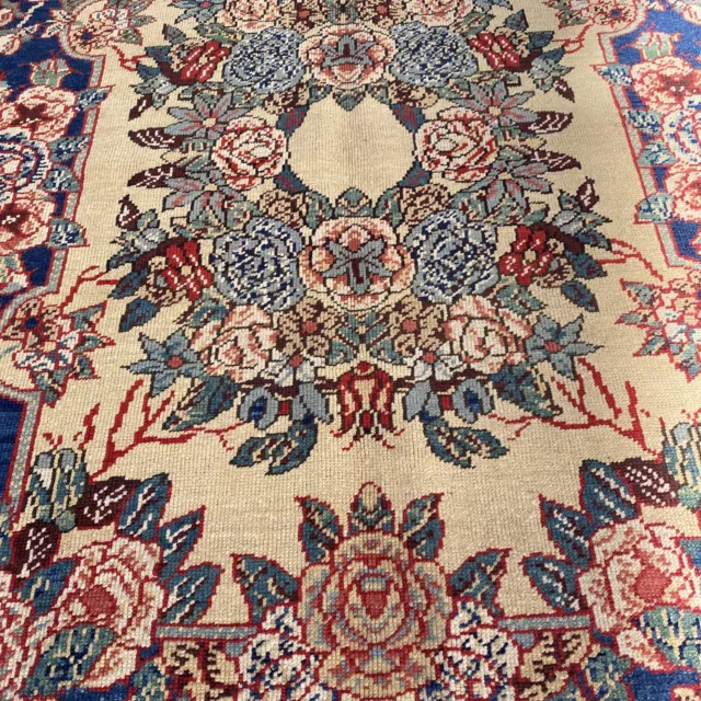 Alfombra Antigua De Colección