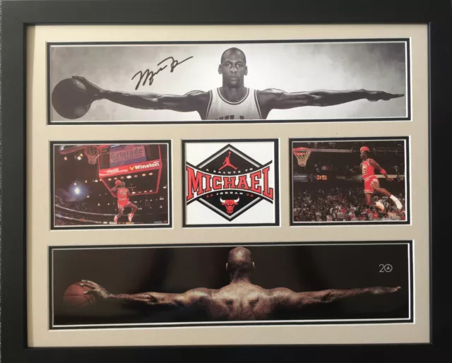 Michael Jordan Signed Limited Edition Framed Memorabilia