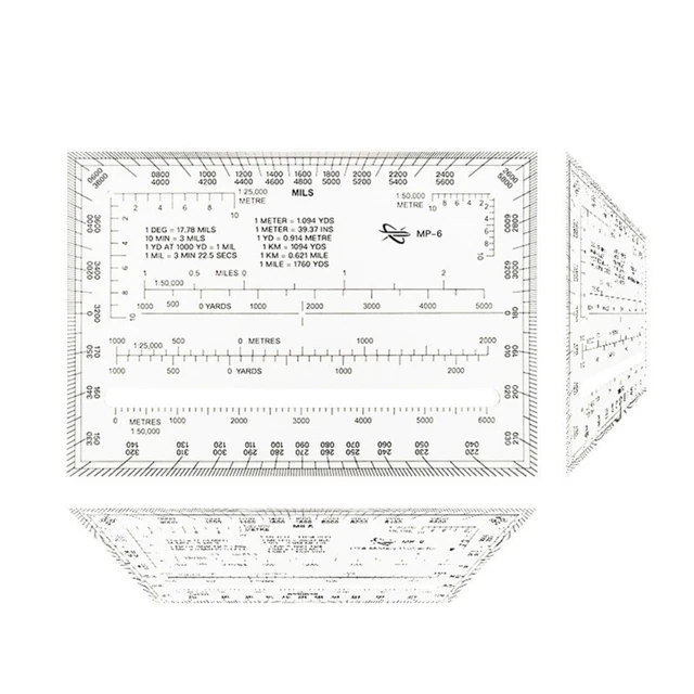 Topographical Scale COORDINATE SCALE MAP Reading and Land Navigations Topographical Map ...