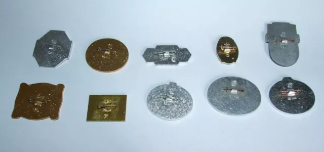 10 Petites broches vintage Russe CCCP URSS Union Soviètique 70/80 - B5 2