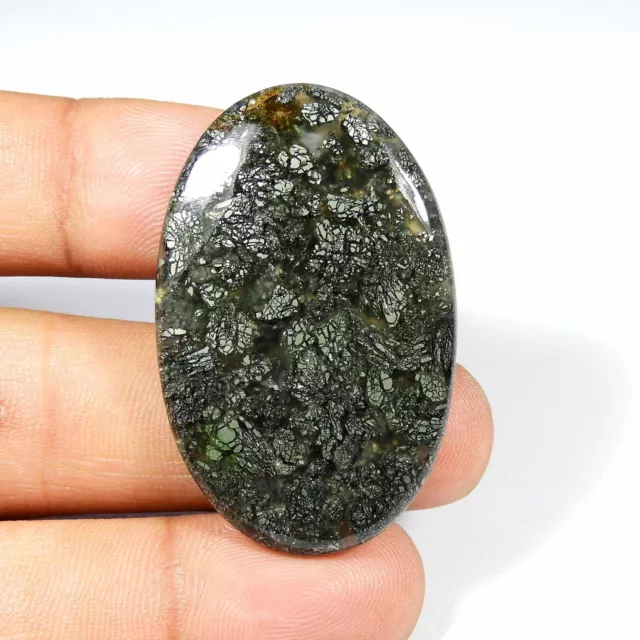 Naturel Gris Marcassite Ovale Forme Libre Cabochon Pierre Précieuse 59 Cts MC-34