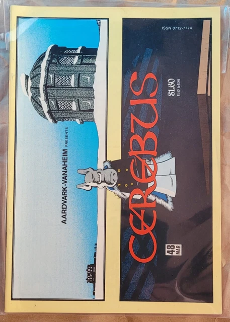 Aardvark-Vanaheim Comics - Cerebus #48 - 1983 Dave Sim - VF - FREE SHIPPING! 