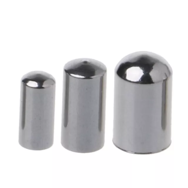 10pcs Stainless Steel Crimp Clasps End Caps Leather Cord End Rope Buckle