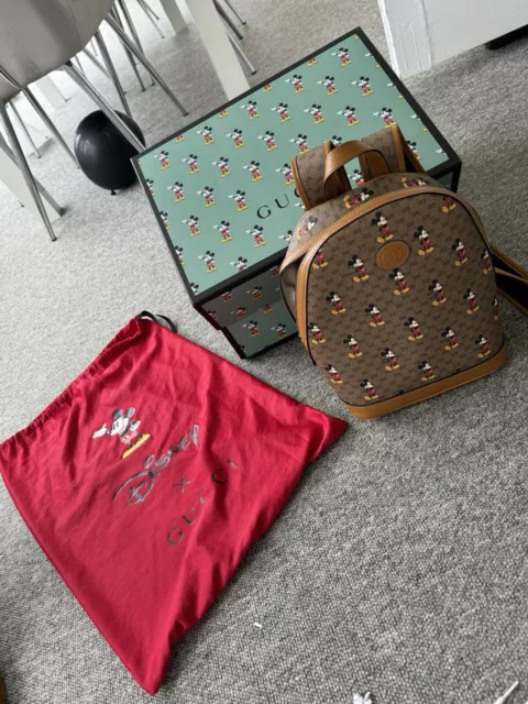 Gucci mickey mouse backpack outlet